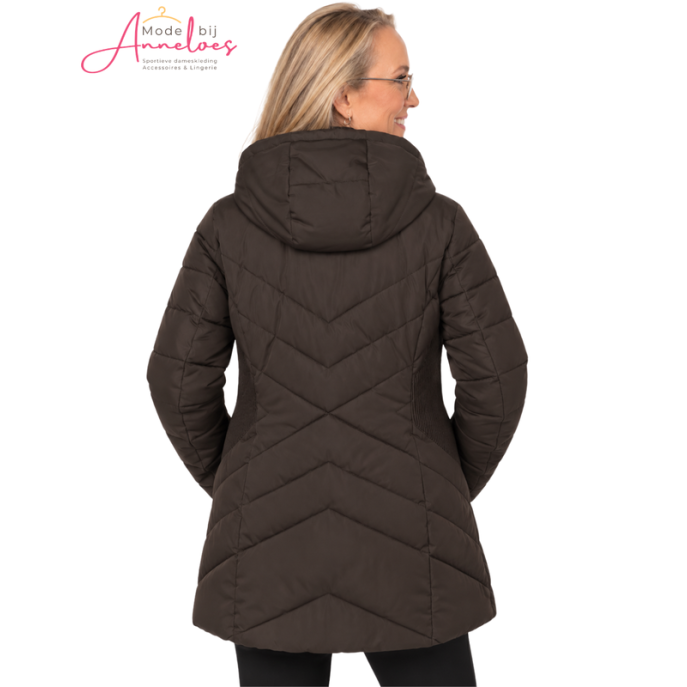 District winterjas Candy LM17320 Dark Brown District winterjas Candy LM17320 Dark Brown